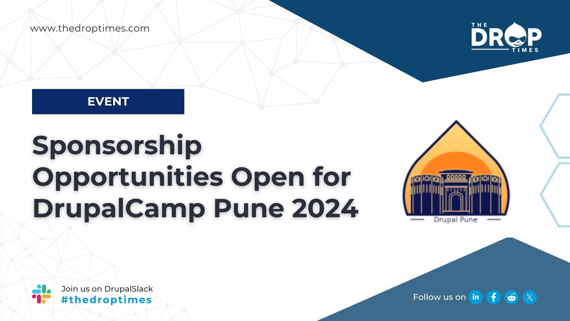 Sponsorship Opportunities Open for DrupalCamp Pune 2024