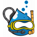 Drupal Diver - Logo of Florida Drupal Users Group
