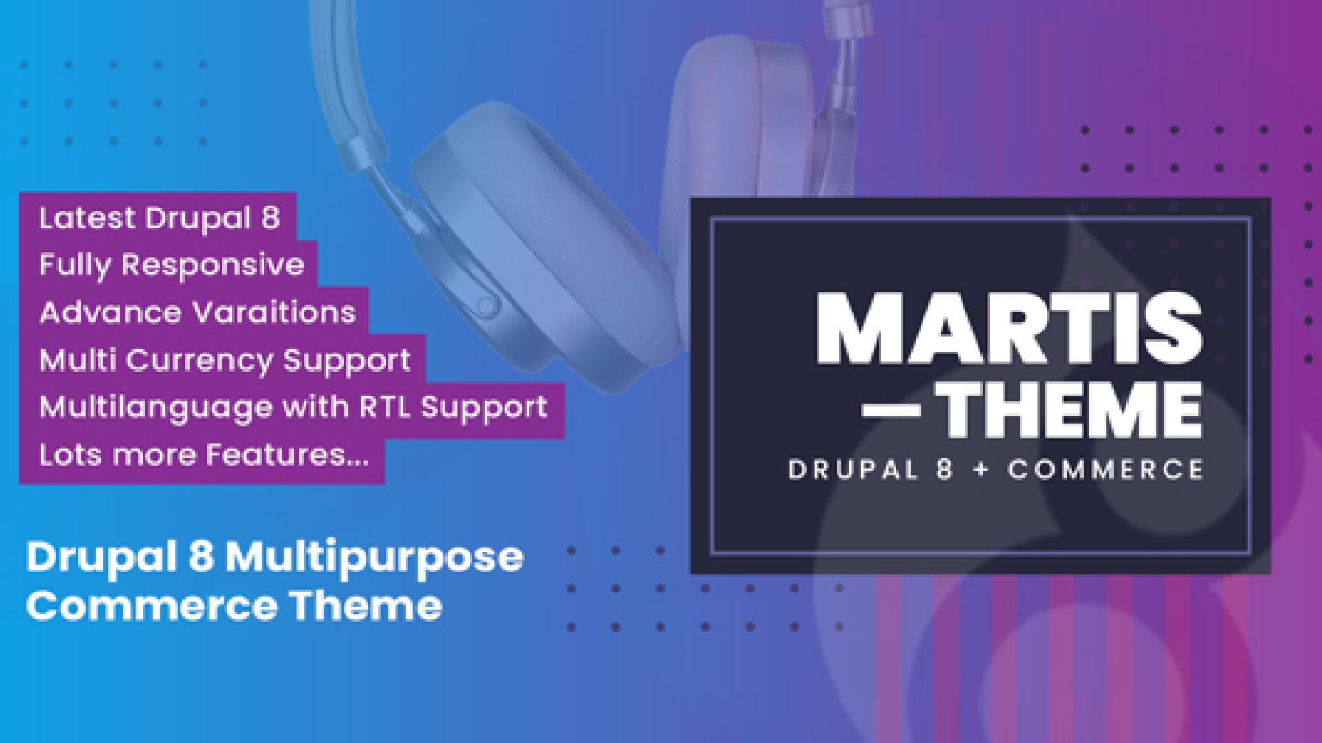 Martis Drupal 9 Multipurpose Commerce Theme