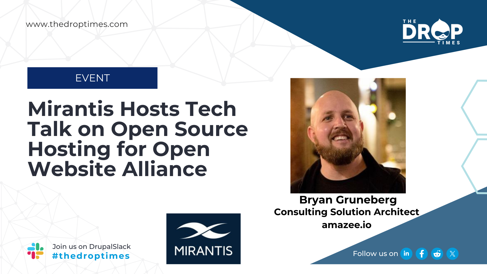 Mirantis Hosts Tech Talk on Open Source Hosting for Open Website Alliance
