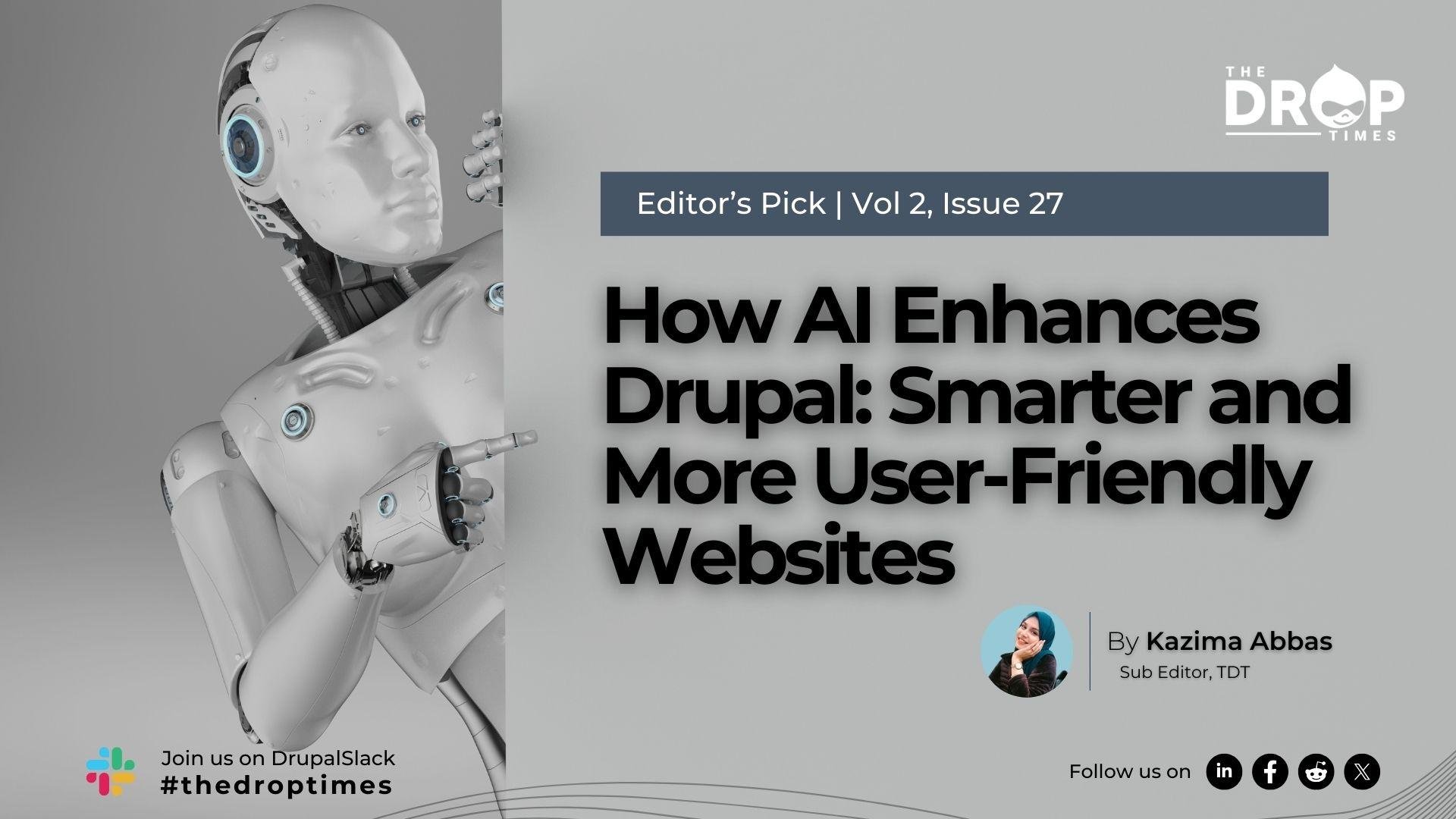 How AI Enhances Drupal: Smarter and More User-Friendly Websites