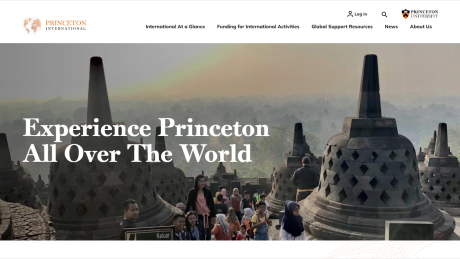 Princeton International website