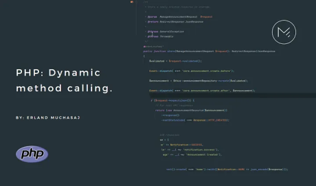 Poster: PHP: Dynamic method calling