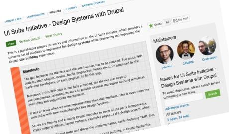 UI Suite Initiative - Design Systems with Drupal page 