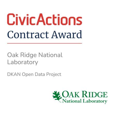 CivicActions Contract Award