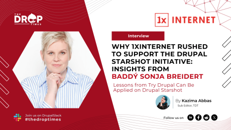 Why 1xINTERNET Rushed to Support the Drupal Starshot Initiative: Insights from  Baddý Sonja Breidert