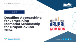 Deadline Approaching for James King Memorial Scholarship for DrupalGovCon 2024