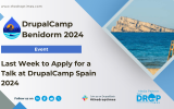 Last Week to Apply for a Talk at DrupalCamp Spain 2024