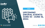 Upcoming Drupal Events: June 10 - June 16, 2024